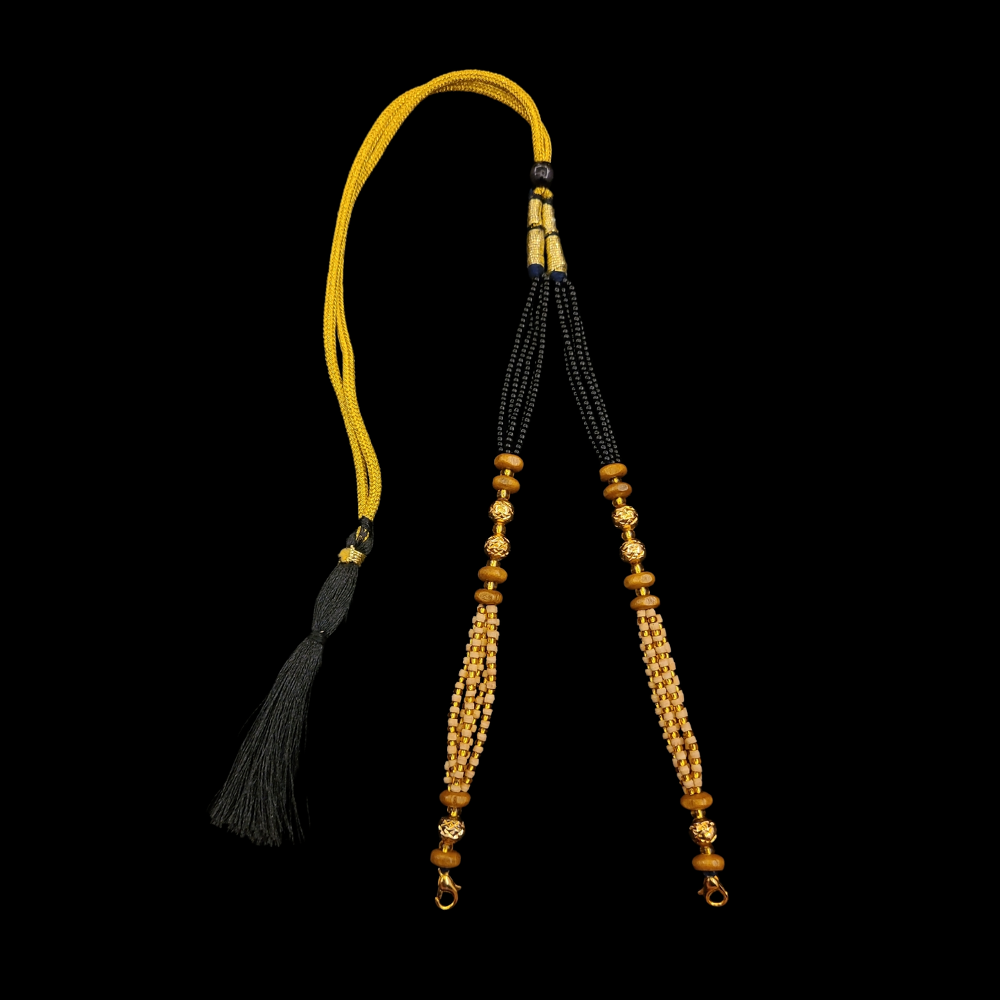 Luxurious Wood Beads Tarsel (Tassel)