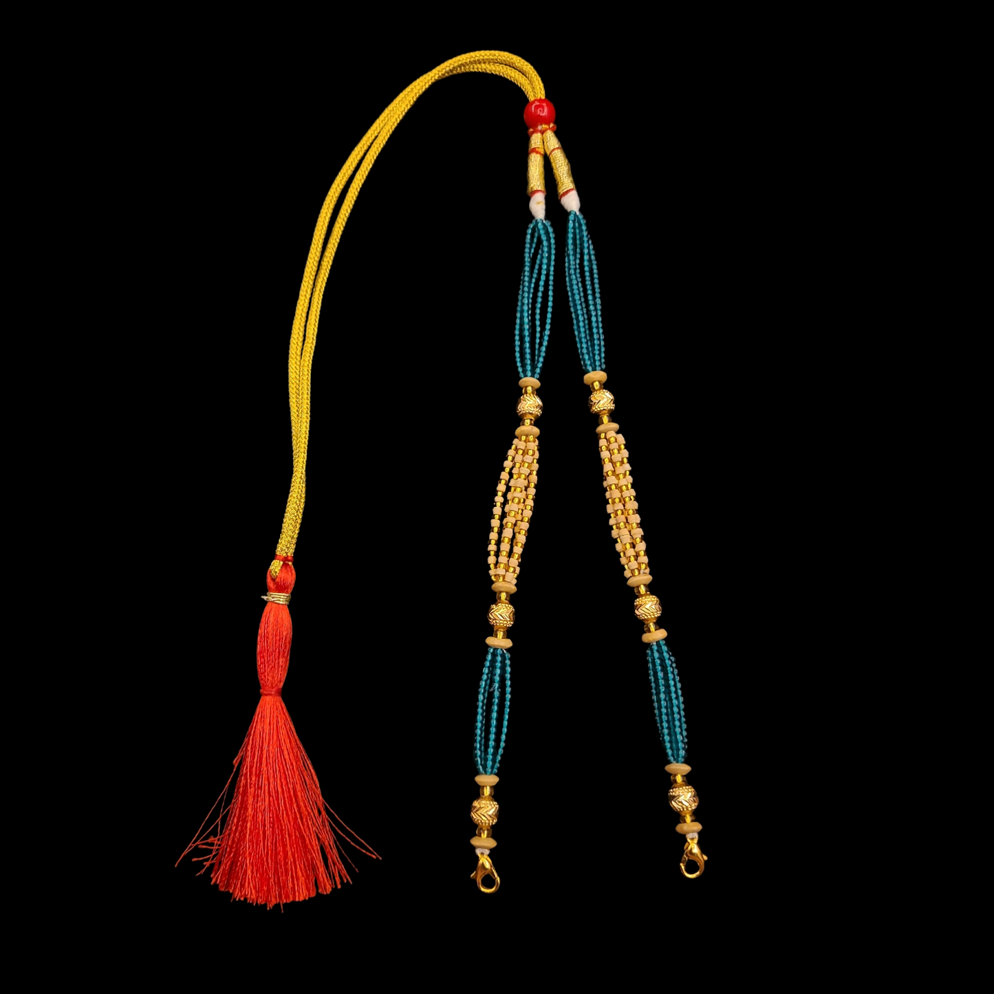 Luxurious Wood Beads Tarsel (Tassel)
