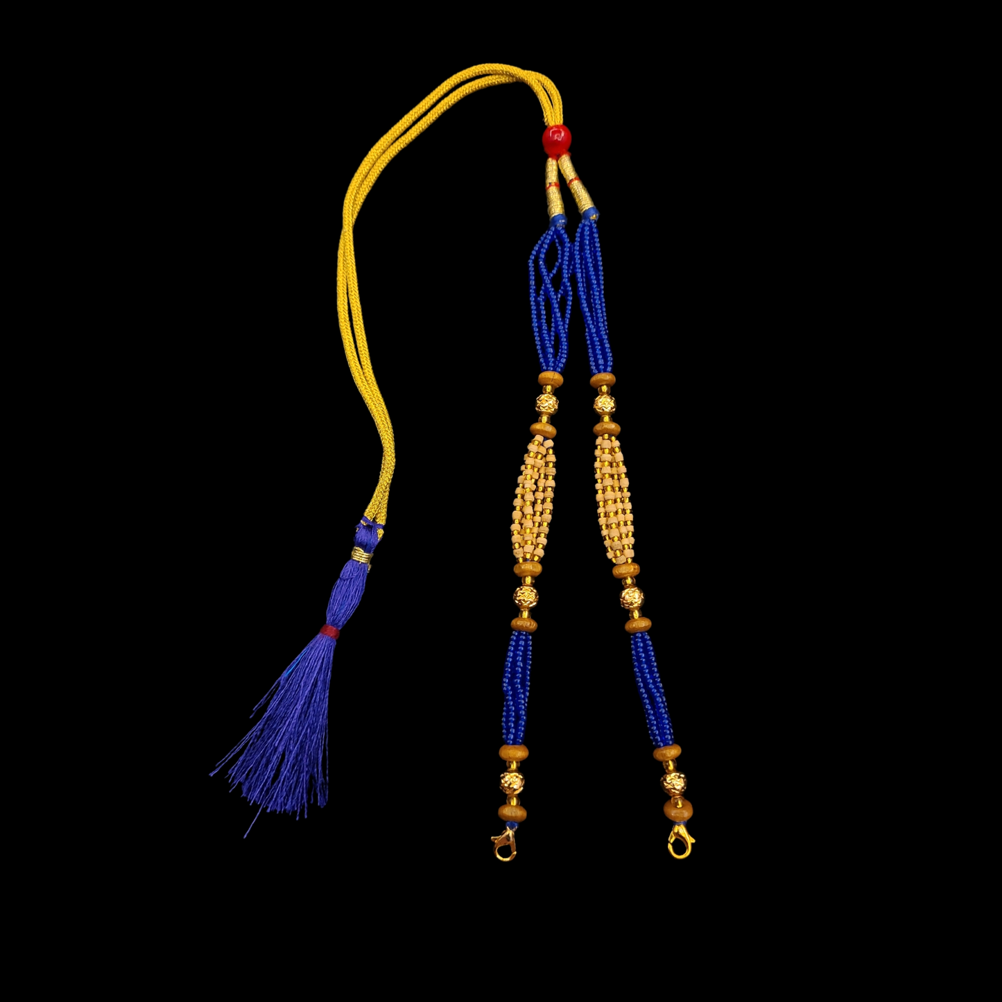 Luxurious Wood Beads Tarsel (Tassel)