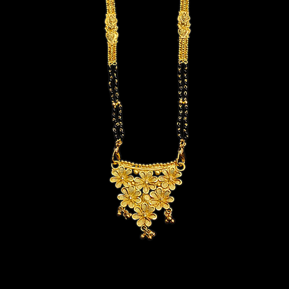 Triple Flower Mangalsutra - My Golden Wish