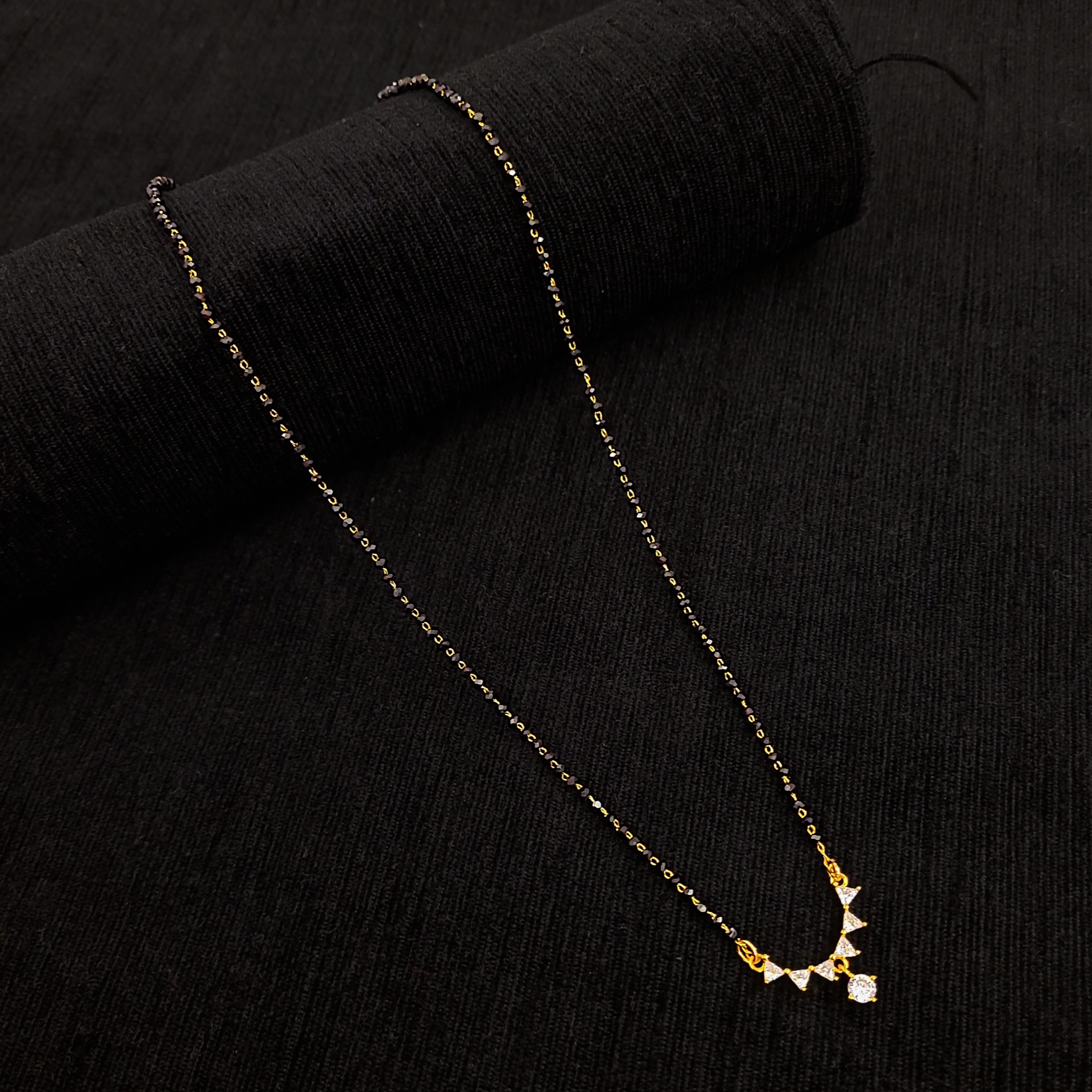 Diamond Cut Mangalsutra - My Golden Wish
