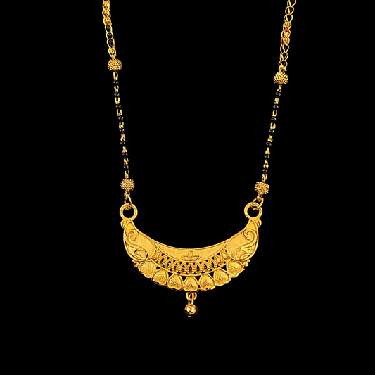 Golden Boat Mangalsutra