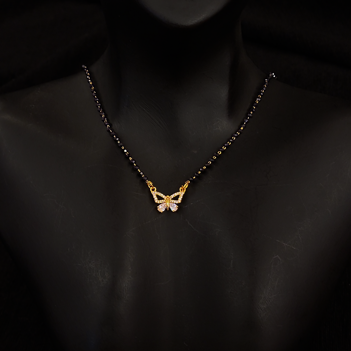 Small Butterfly Mangalsutra