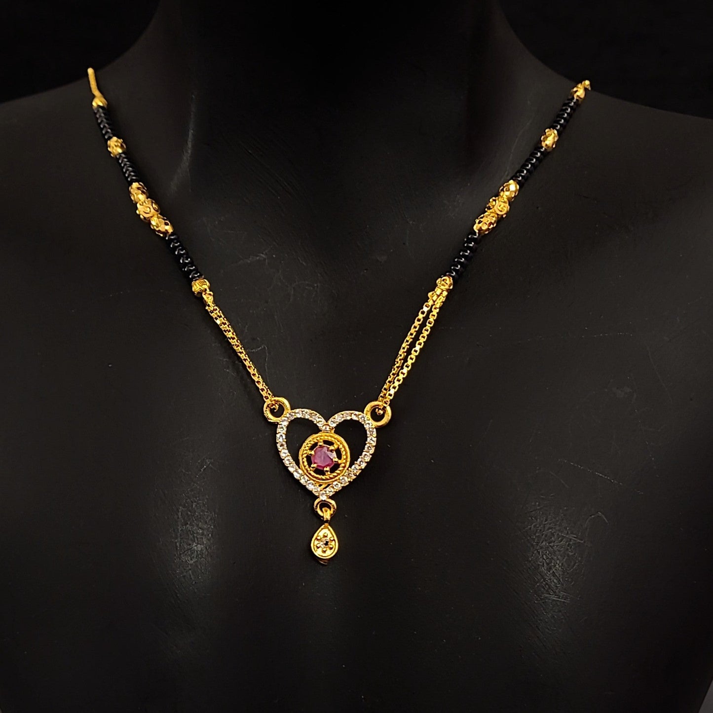 Small Heart Mangalsutra