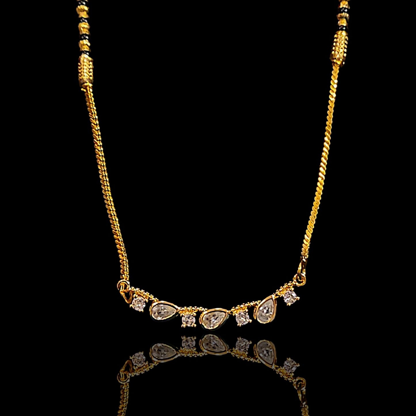 Single Crystal Mangalsutra
