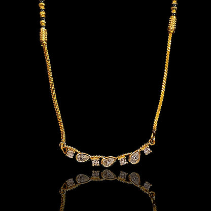 Single Crystal Mangalsutra