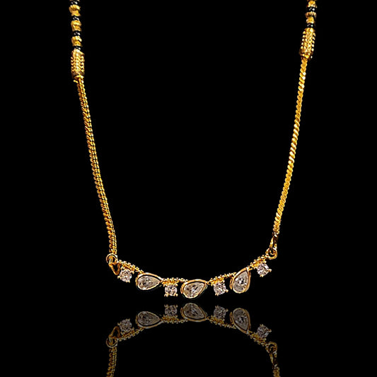 Single Crystal Mangalsutra