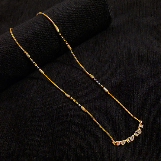 Single Crystal Mangalsutra
