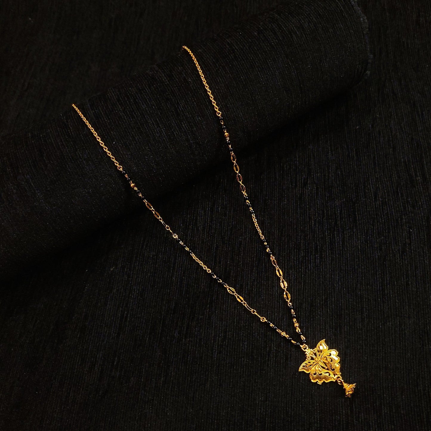 Small Butterfly Mangalsutra