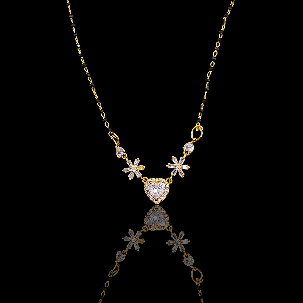 Love Flower Mangalsutra