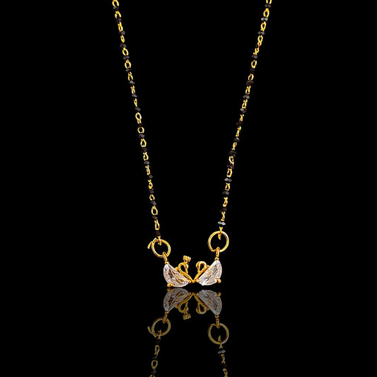 Dual Swan Mangalsutra
