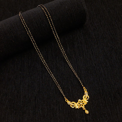 Single Flower AD Mangalsutra