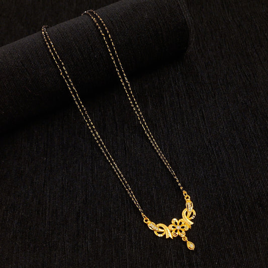 Single Flower AD Mangalsutra