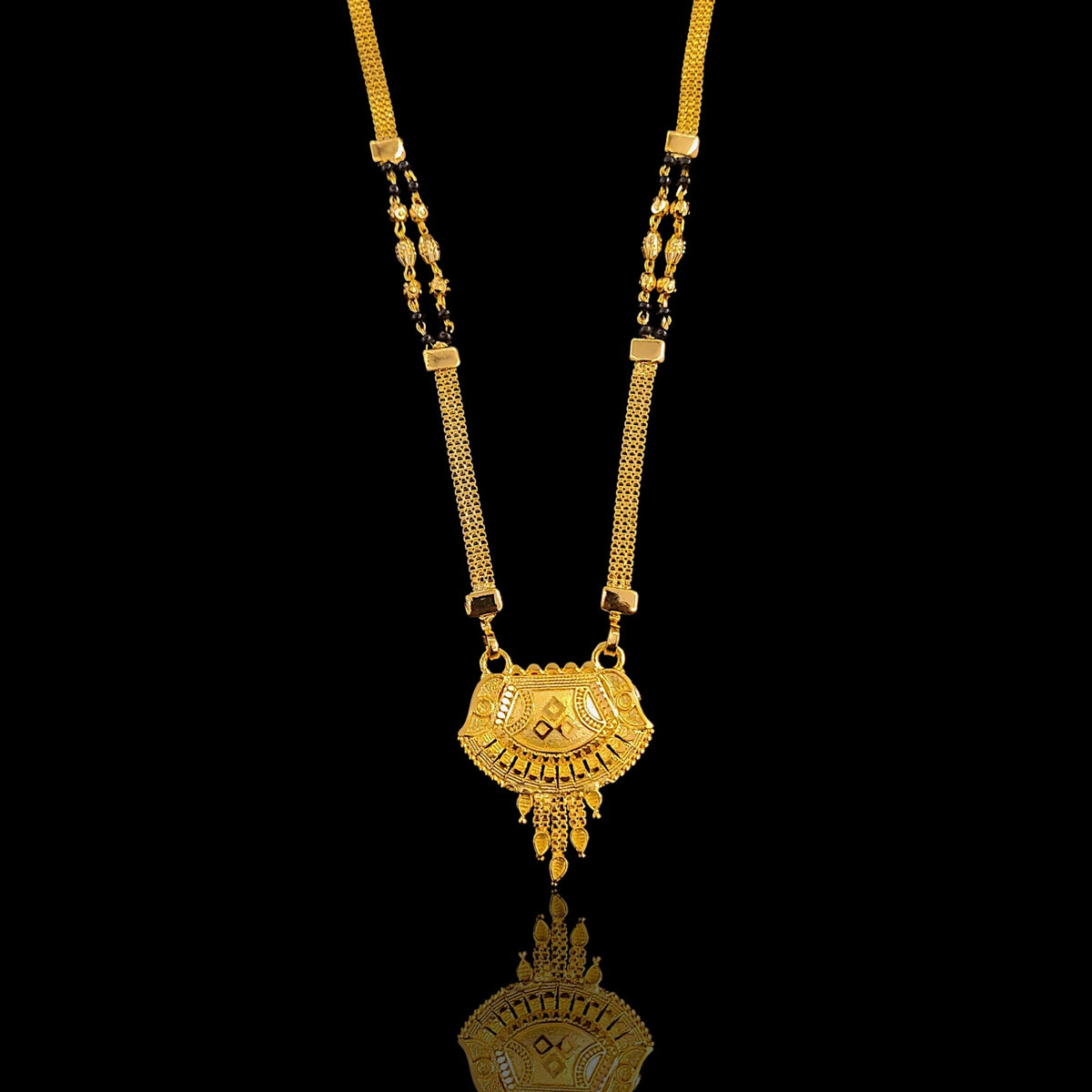 Traditional Golden Chain Mangalsutra _ II
