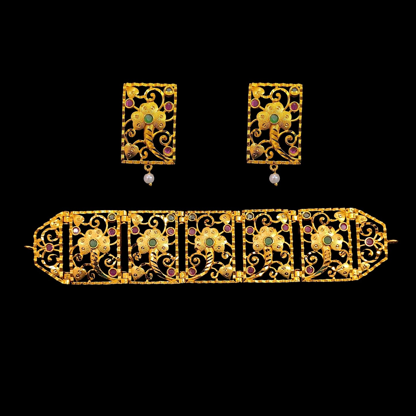 Broad Leaf Choker Set
