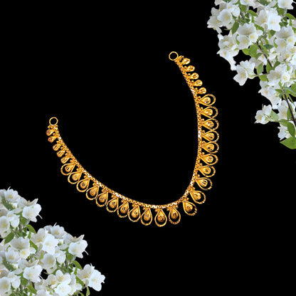 Spiral Drop Necklace Set