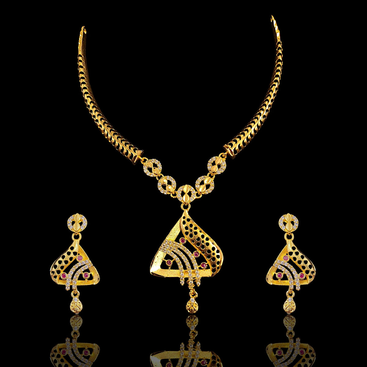 Jarowa Hansli Necklace Set - I