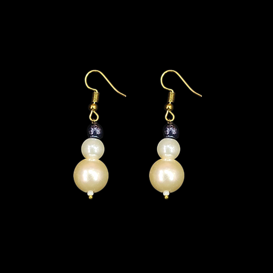 Double Line Pearl Necklace-1 - My Golden Wish