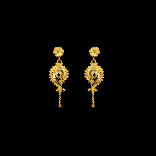 Spiral Chatai Necklace set - My Golden Wish