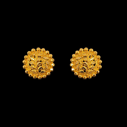 Round Flower Pearl Sitahar - My Golden Wish