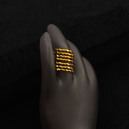Spiral Finger Ring - My Golden Wish