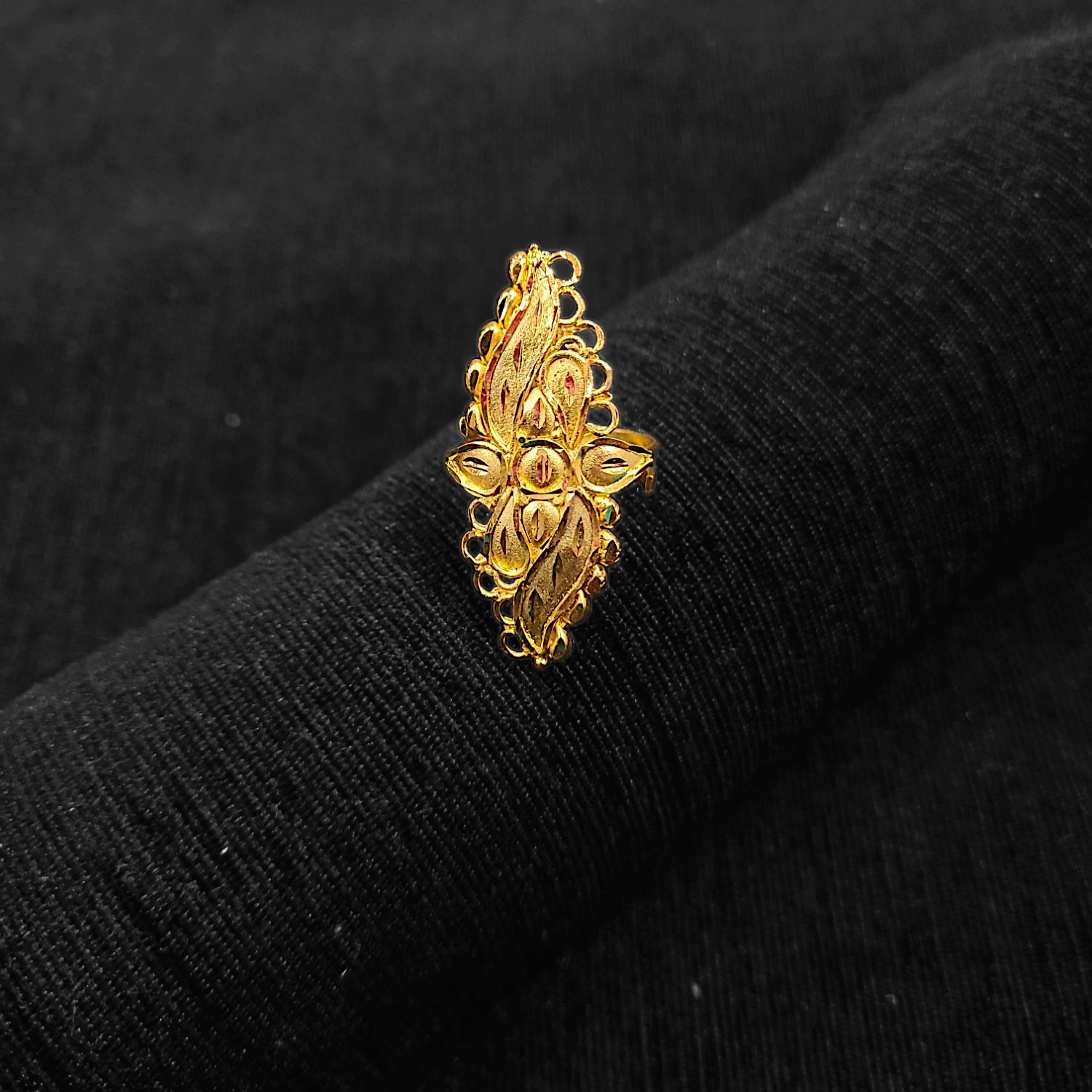 Half R Indesign Traditional Half Ring - Design II – My Golden Wish