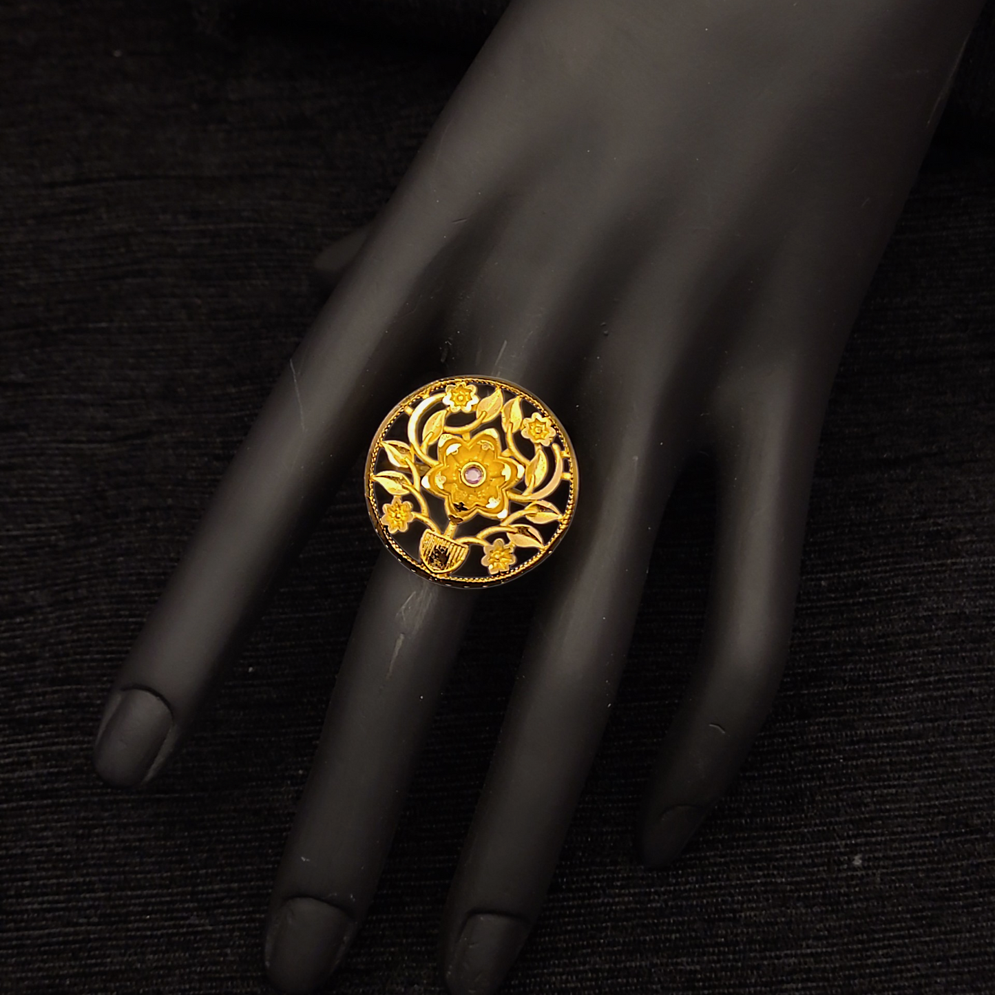 Adjustable Rose Ring