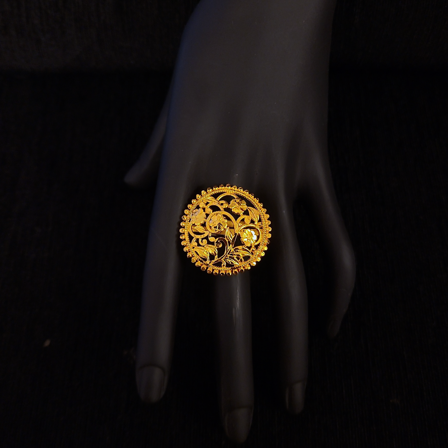 Flower Leaf Ring