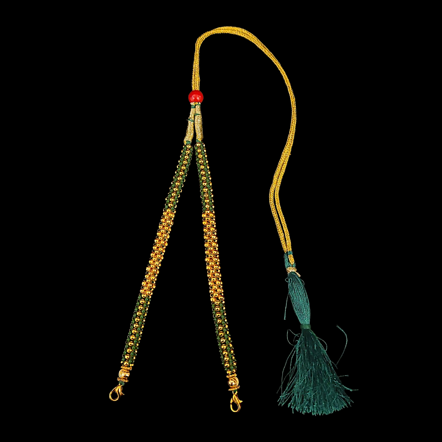 Luxurious Gold Beaded Tarsel ( Tassel ) - My Golden Wish