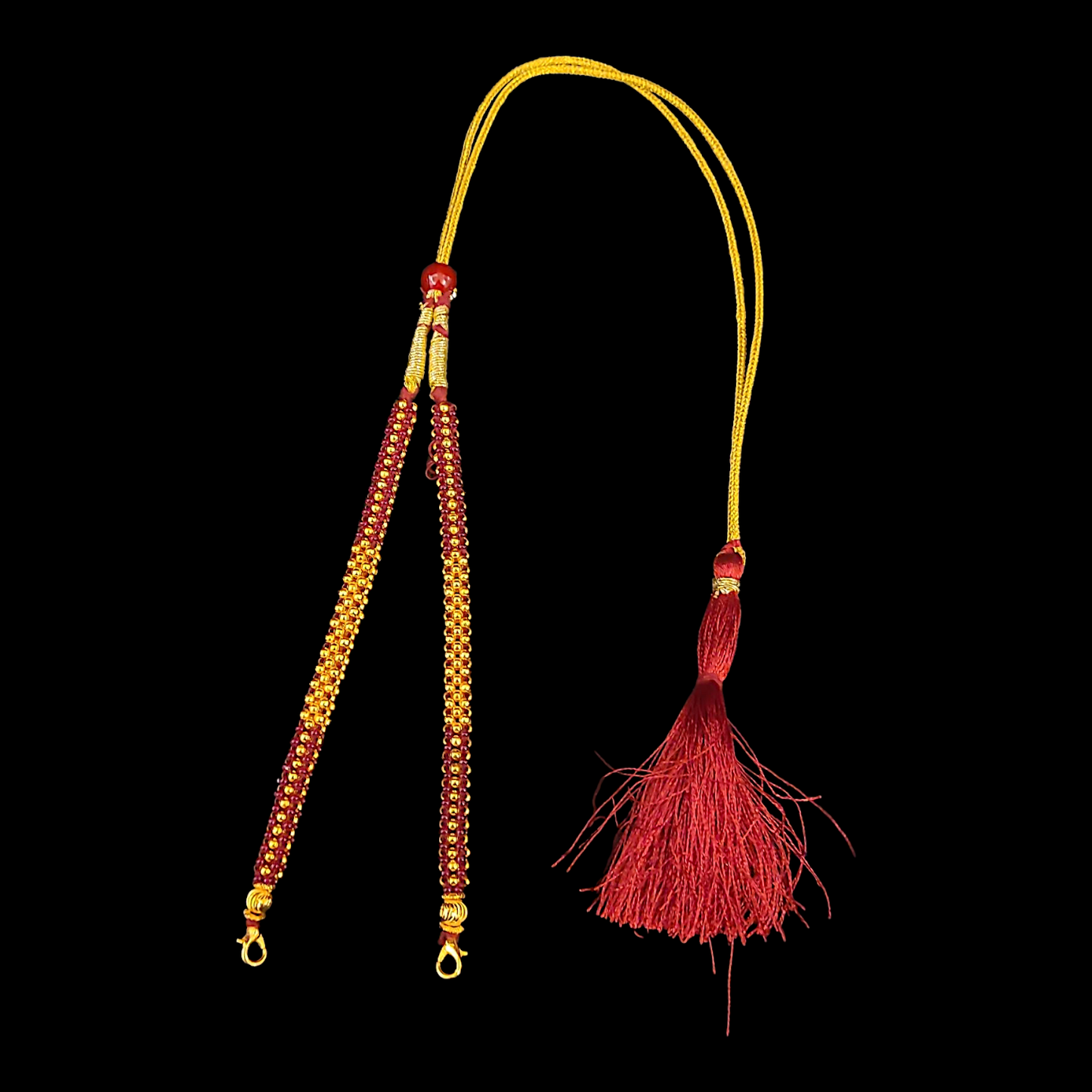 Luxurious Gold Beaded Tarsel ( Tassel ) - My Golden Wish