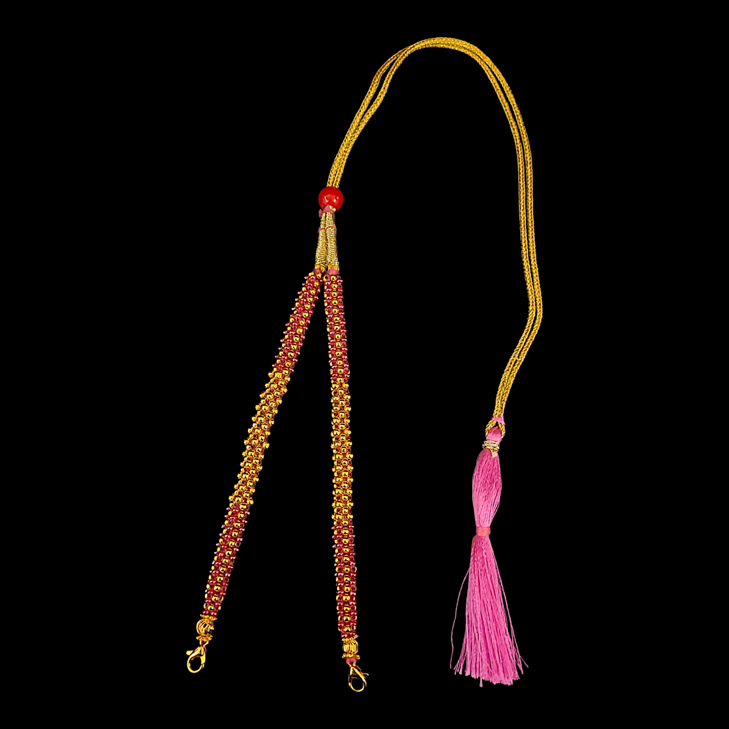 Luxurious Gold Beaded Tarsel ( Tassel ) - My Golden Wish