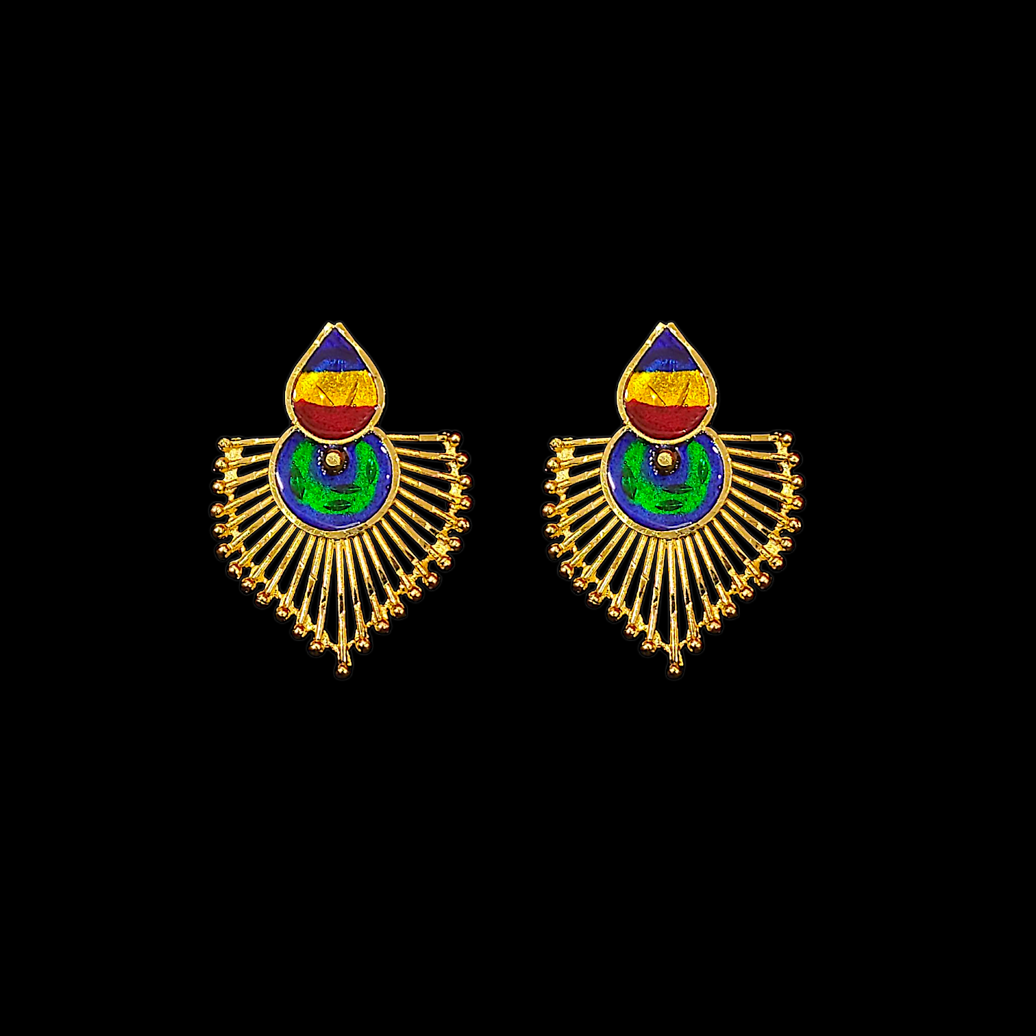 Feather Tie Chain - My Golden Wish