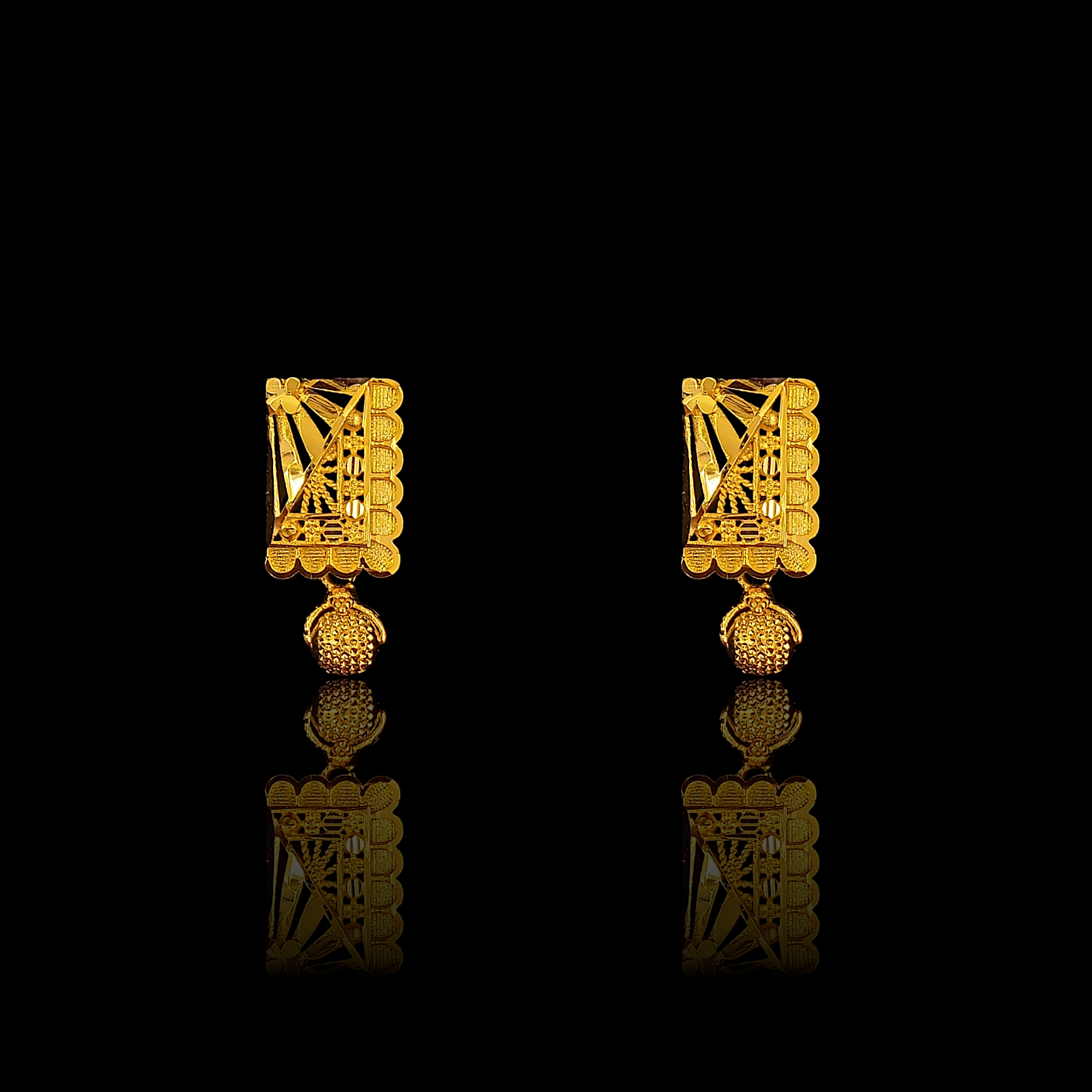 Small Top Earring - II - My Golden Wish