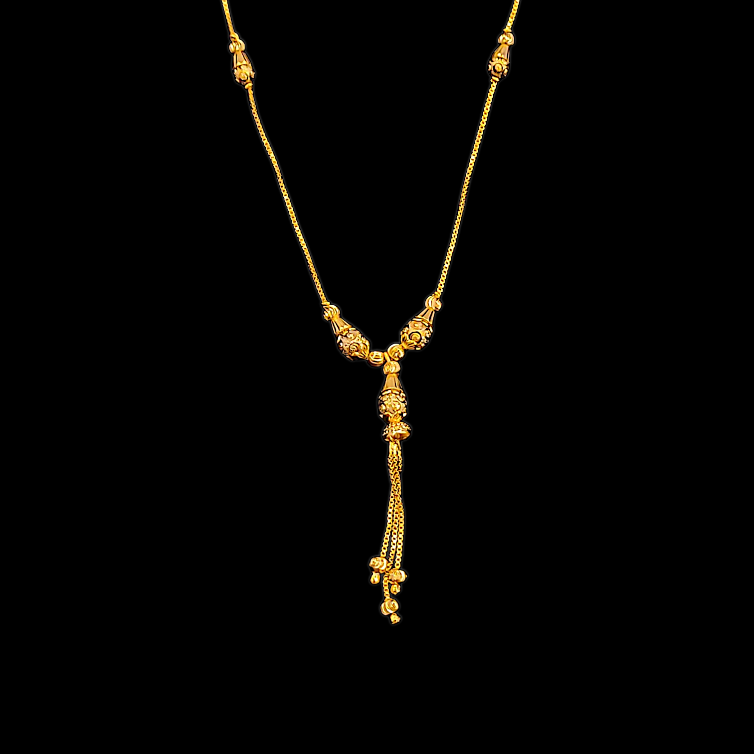 Single Line Drop Chain - My Golden Wish