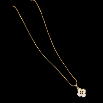 Flower Shell Pendent Chain - My Golden Wish