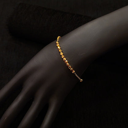 Golden Ball Wristlet