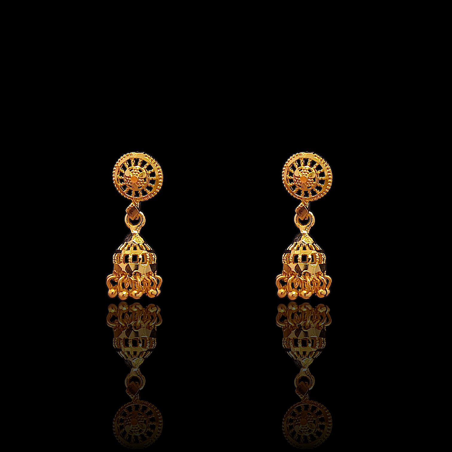 Mini Jhumka - IV - My Golden Wish