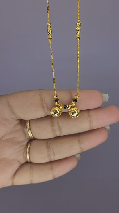 Dual Buti Mangalsutra