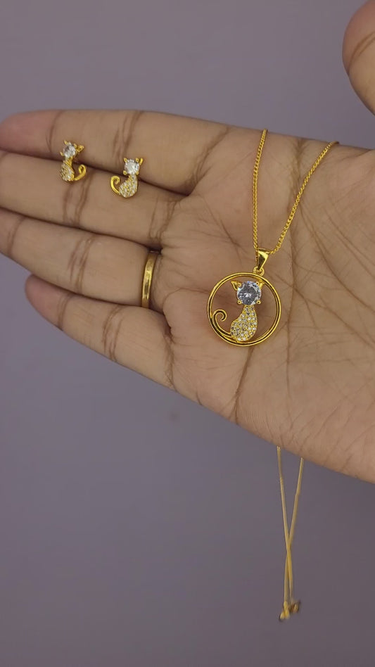Cat Pendent Set