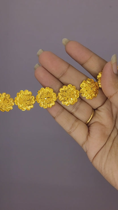 Flower Matha Patti Design - I