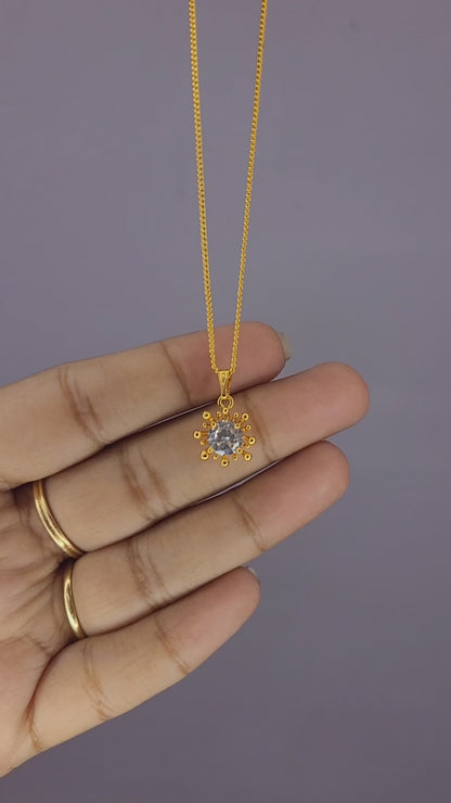 Shining Star Locket Chain
