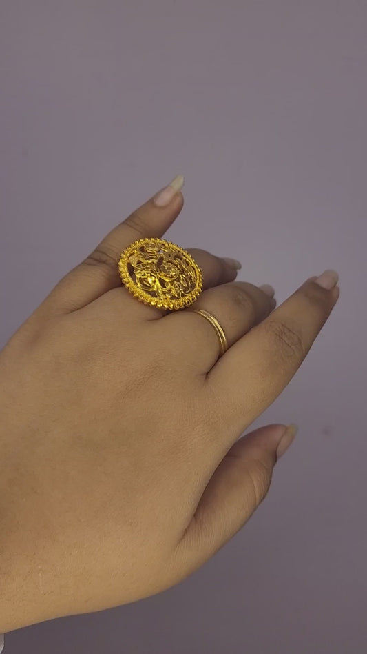 Flower Leaf Ring