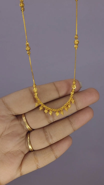 Golden Ball Latkan Chain
