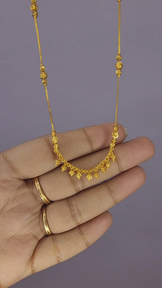 Golden Ball Latkan Chain