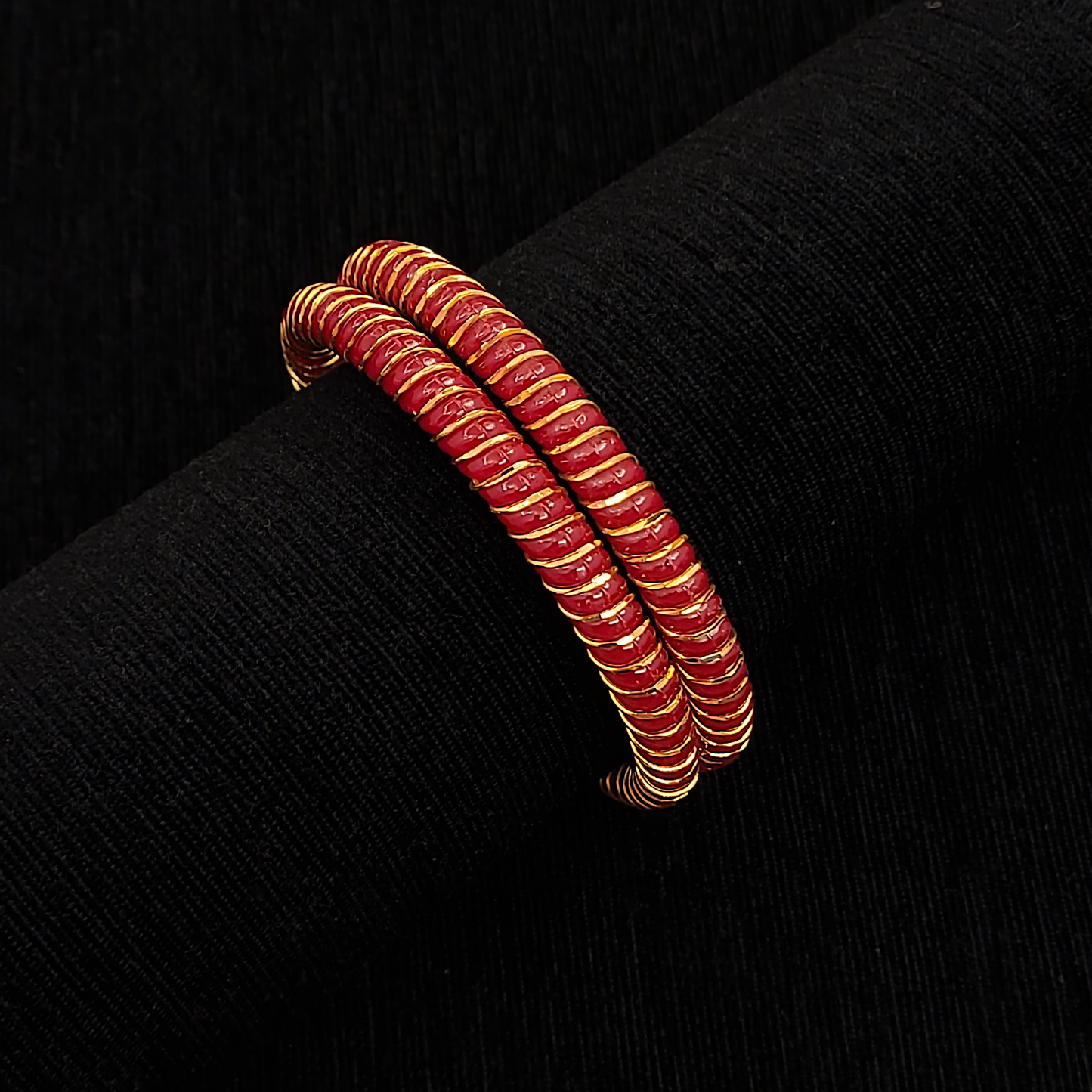 Gold Plated Spiral Pola