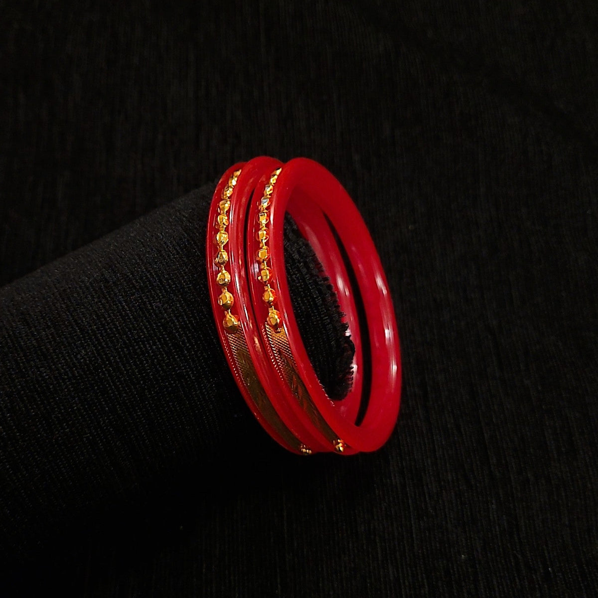 Gold Plated Sleek Matar Paat Pola