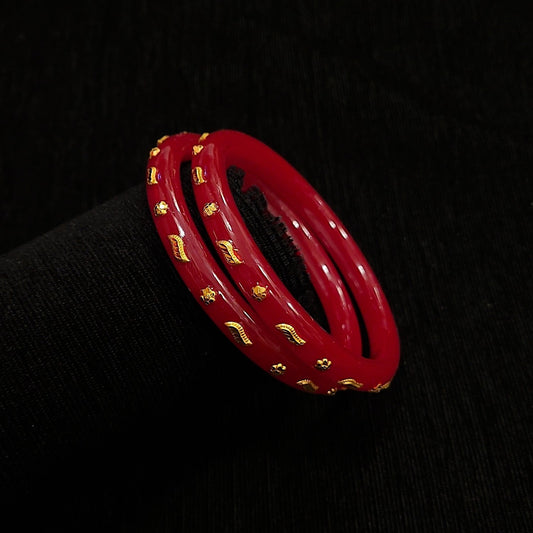 Gold Plated Curve Buti Pola