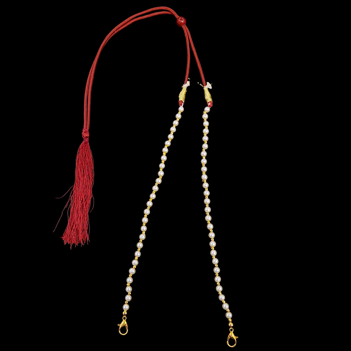 Pearl and Golden Ball Tarsel